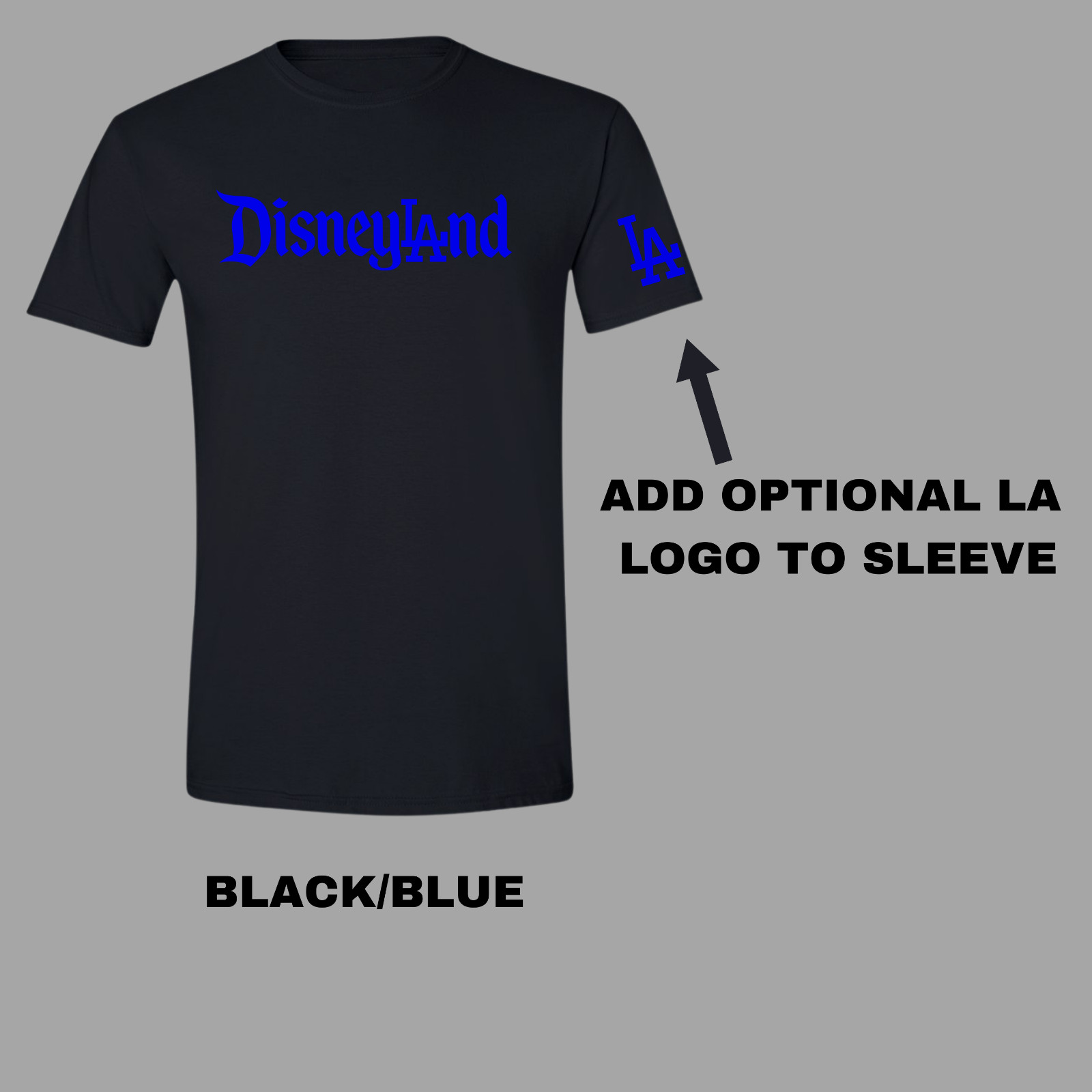 Disneyland LA Dodgers Los Angeles T-Shirt- Vinyl Decals Included- Mickey Ohtani. gallery