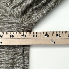 Raw Yarn Industries Size M Heathered Long Sleeved Top Olive Green Crew Neck