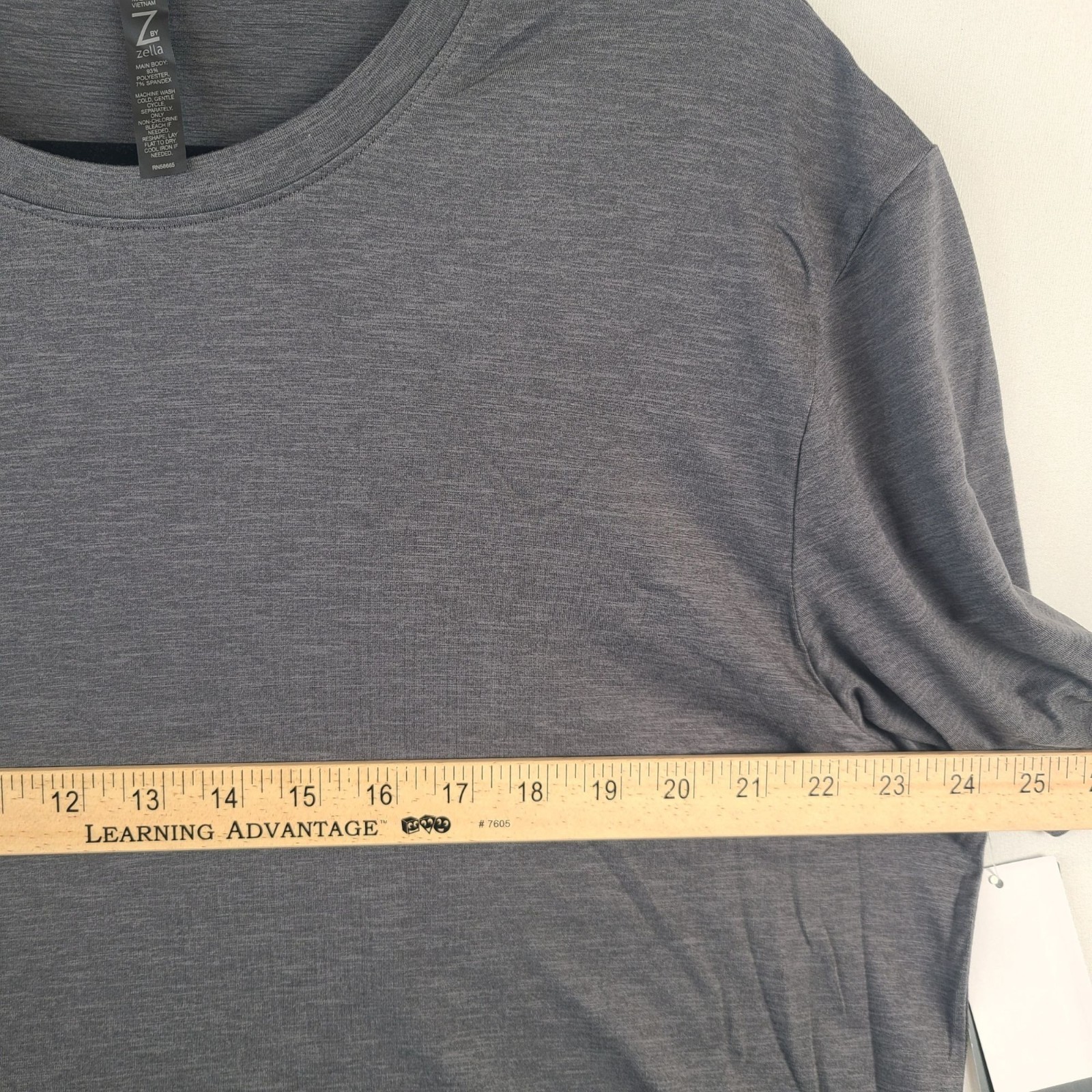 NEW Z By Zella Men's Grey Forged Short Sleeve T-Shirt Sz XL Nordstrom gallery