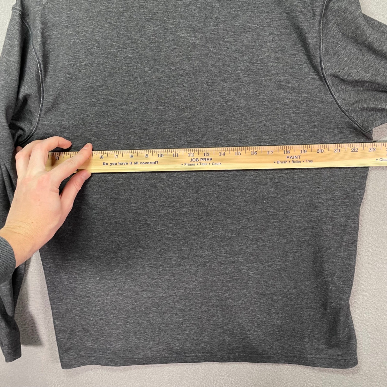 Mondetta Outdoor Project Long Sleeve Shirt Mens L Gray Excellent Polygiene Tee gallery