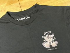 Seaworth Coffee x Marrow Cheers Brew Graphics BLACK T-Shirt Unisex/Mens S