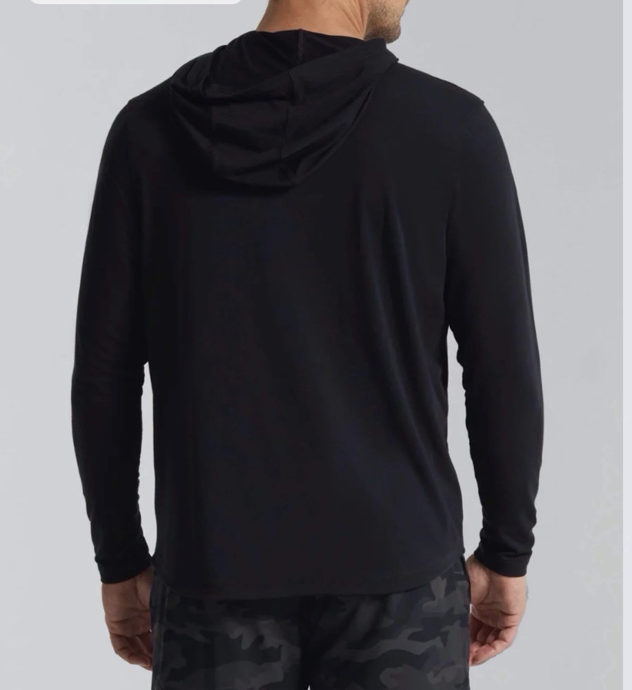 Municipal Men’s Sport Utility Long Sleeve Hooded T-Shirt Black XL NEW W/TAGS gallery