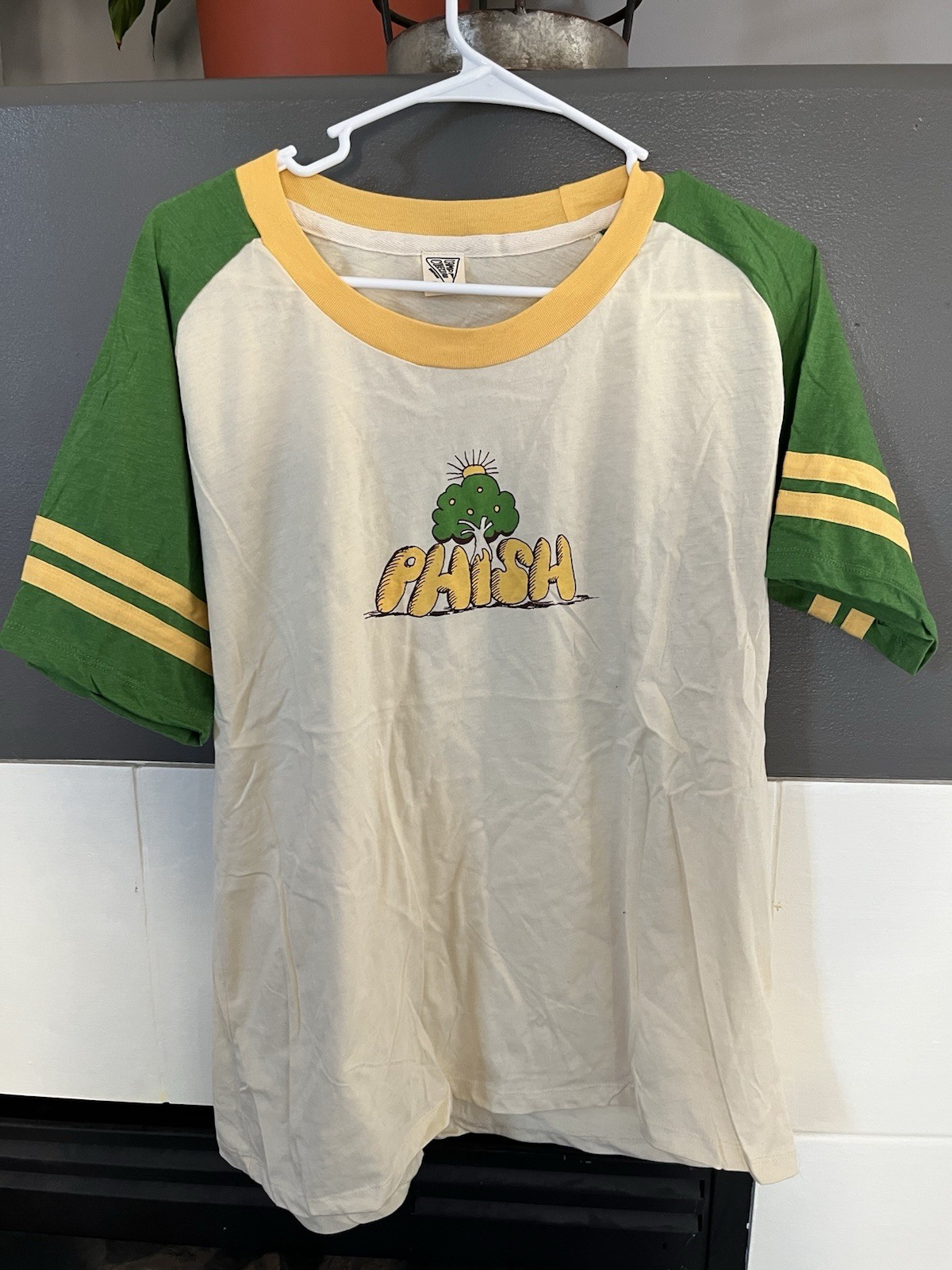 Phish Fruit Tree of Life Camp Collection Green Beige Lemon T-Shirt L Or XL