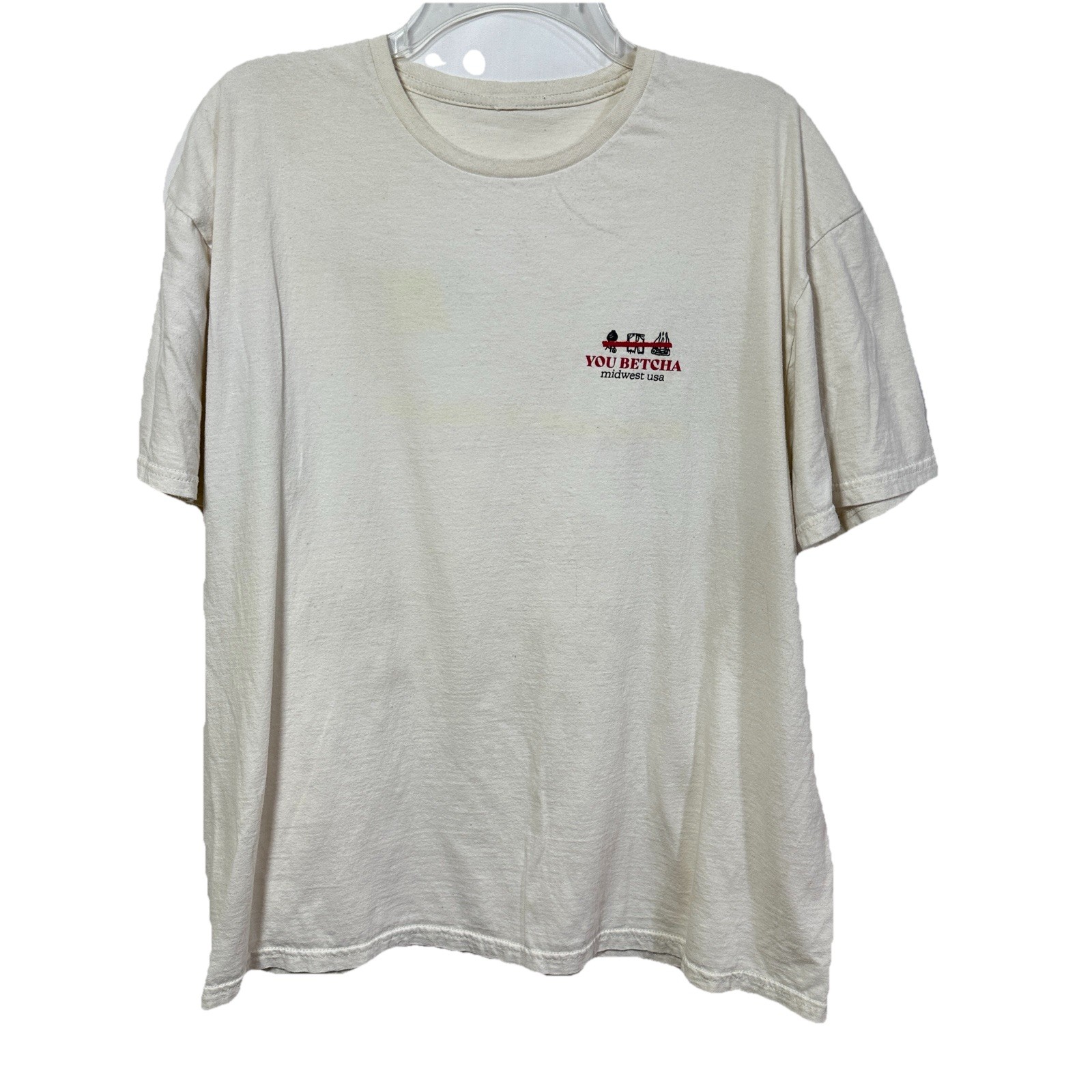 Vintage Pull Tab Investing Distressed XL T-Shirt Midwest USA Degenerate Gambling gallery