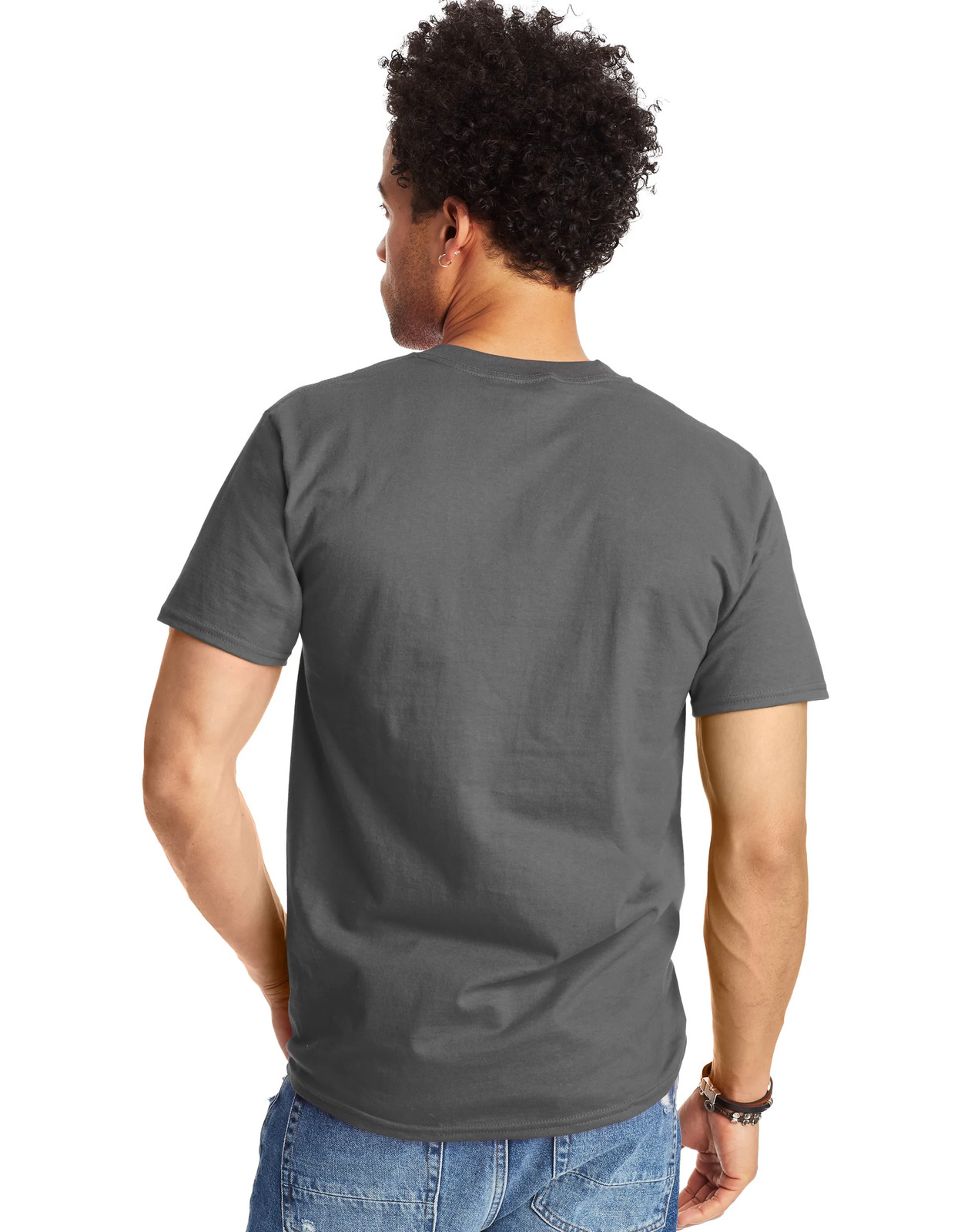Hanes Beefy-T Unisex Heavyweight Cotton T-Shirt (Big & Tall Sizes Available) gallery