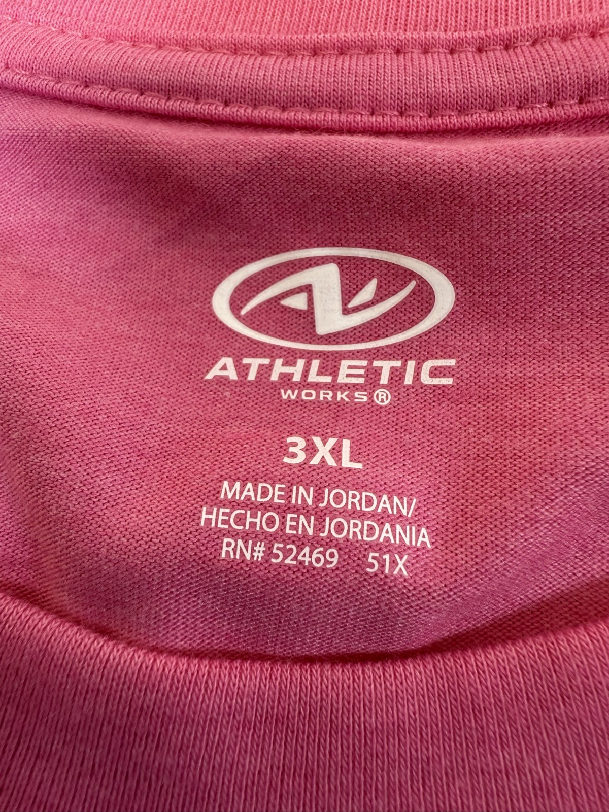 Men's Shirts, (New w/tags), Athletic Works, Tri Blend Short Sleeve 3XL (54-56) gallery