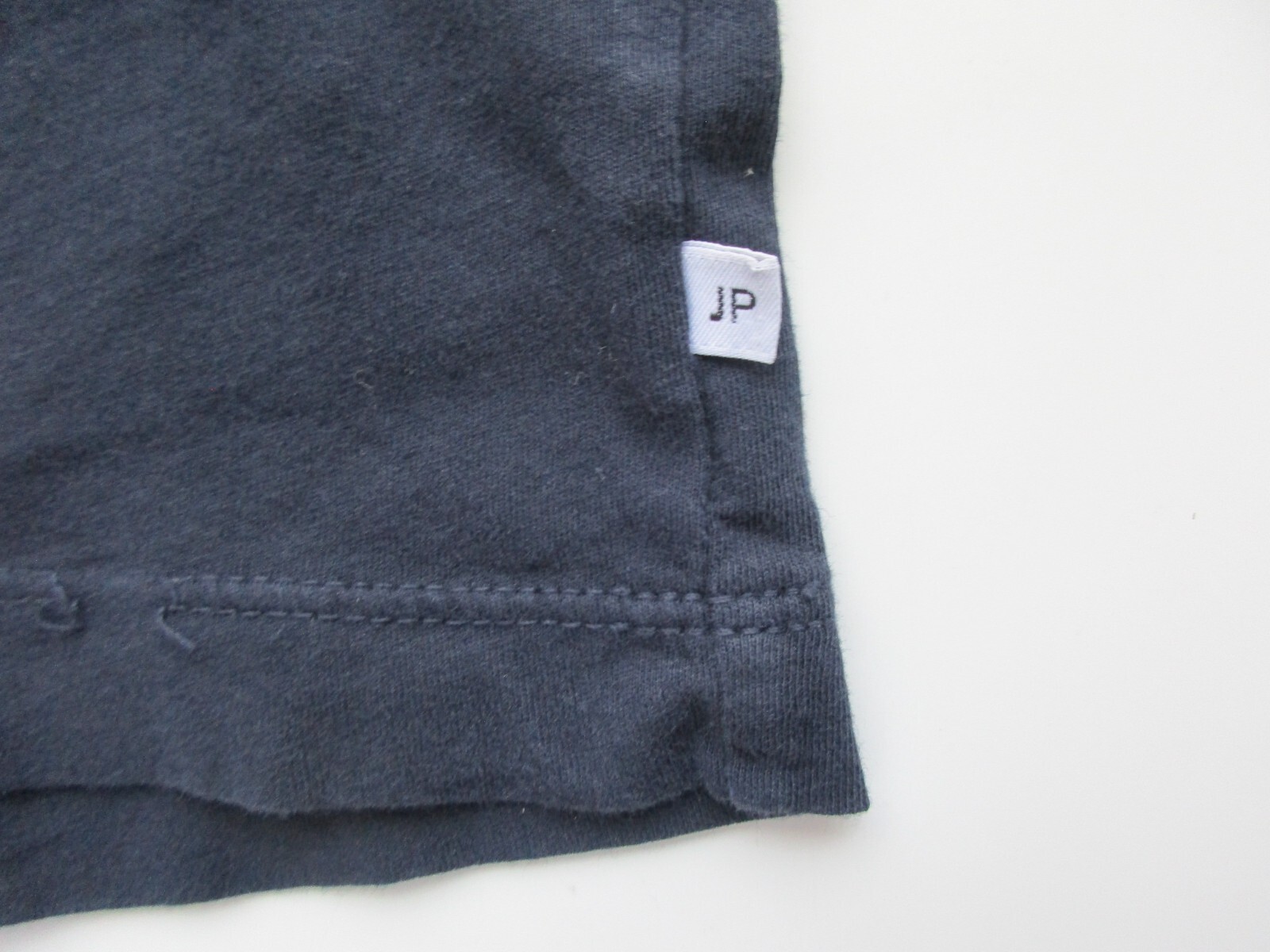 James Perse Made In USA V-Neck Short Sleeve Men T-Shirt Navy 4 or XL U22.K1 gallery