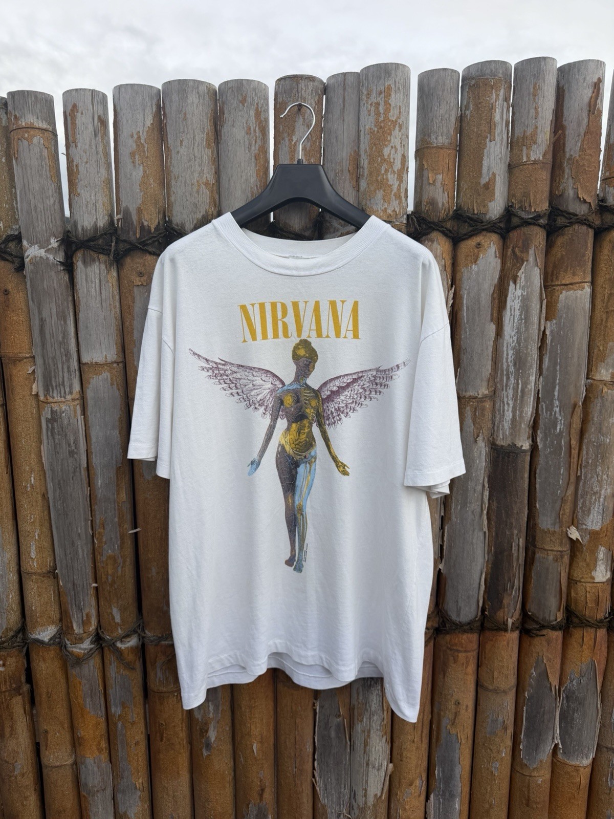 1993 TOP HEAVY Nirvana In Utero – Kurt Cobain OG OWNER -Large ULTRA RARE 90s
