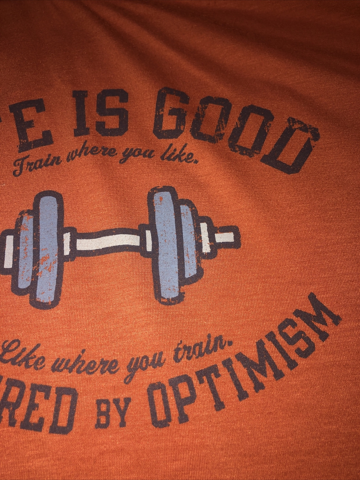 Good Move by Life is Good Men's XXL Powered by Optimism Semi Fitted T-shirt gallery