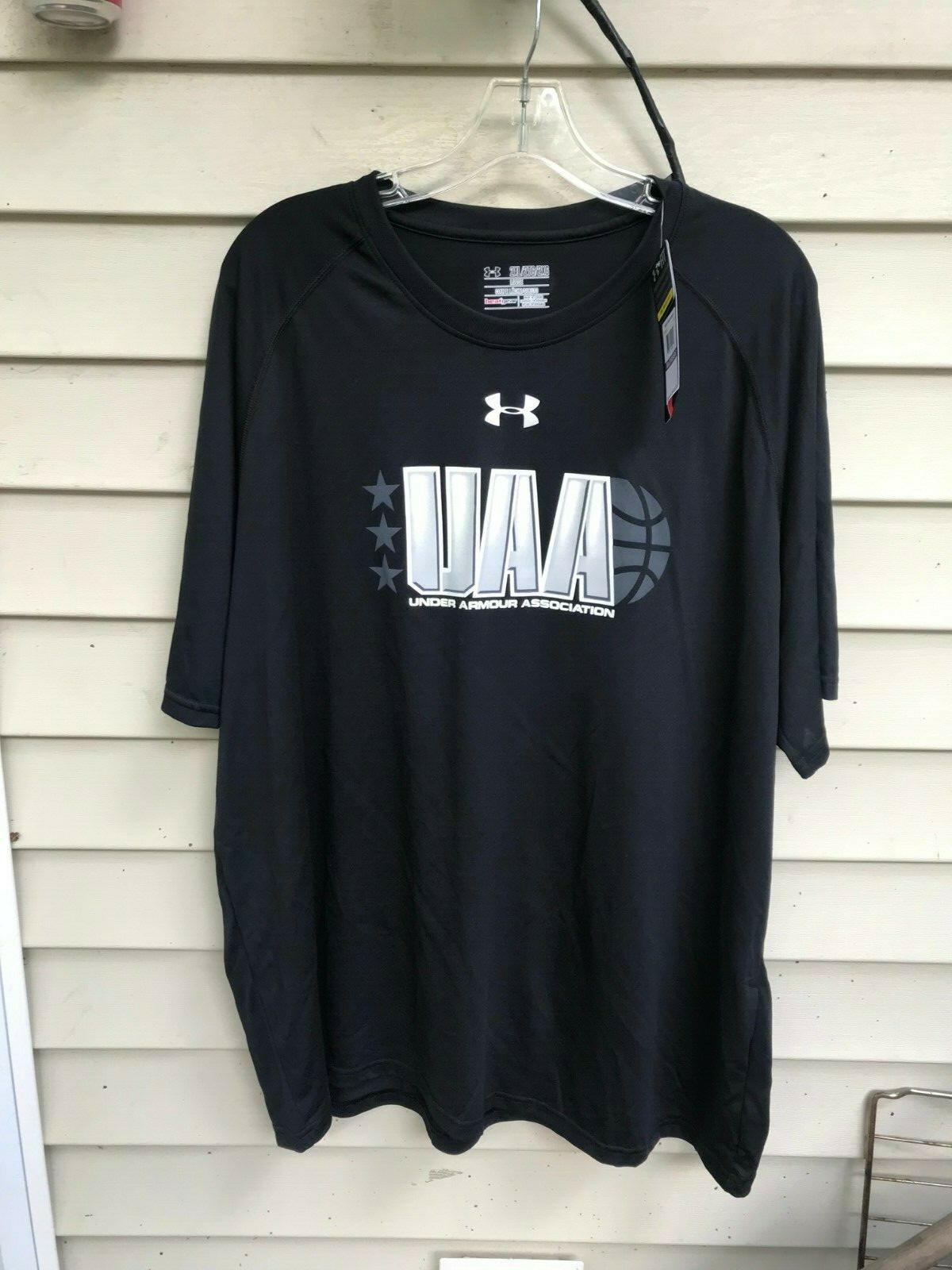 Men’s Under Armour ASSOCIATION UAA Heat Gear LOOSE Short Sleeved T-Shirt SZ XXL