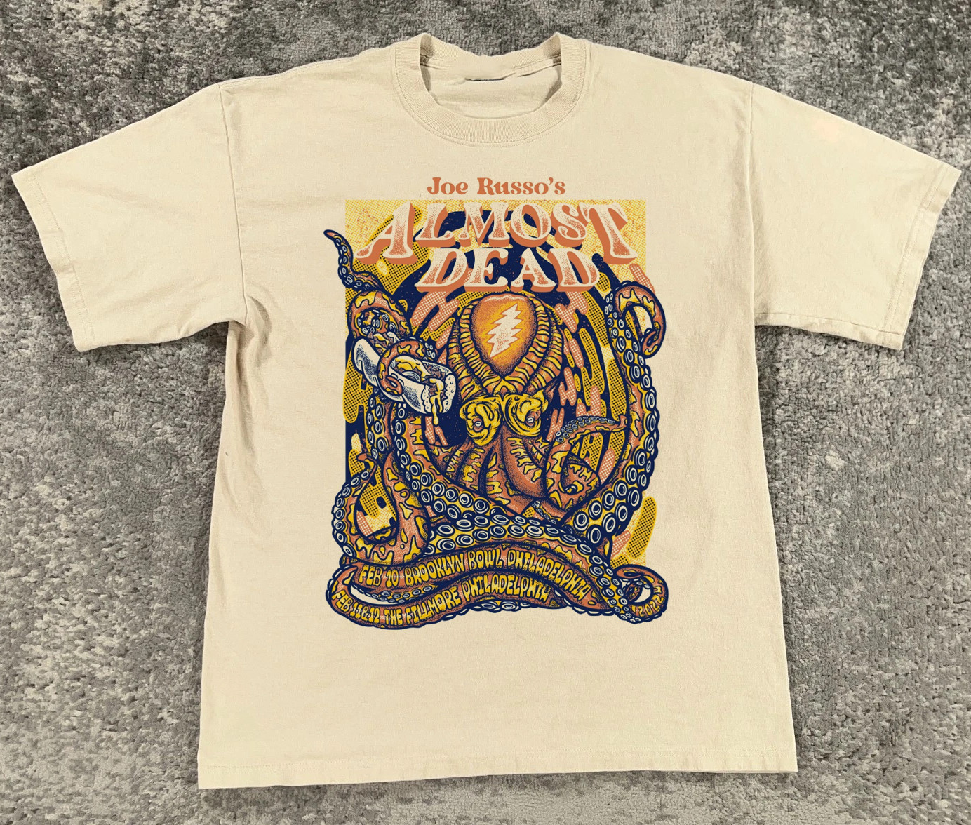 Joe Russo’s Almost Dead Live beige Color Gift For Fan All size Shirt BT2227