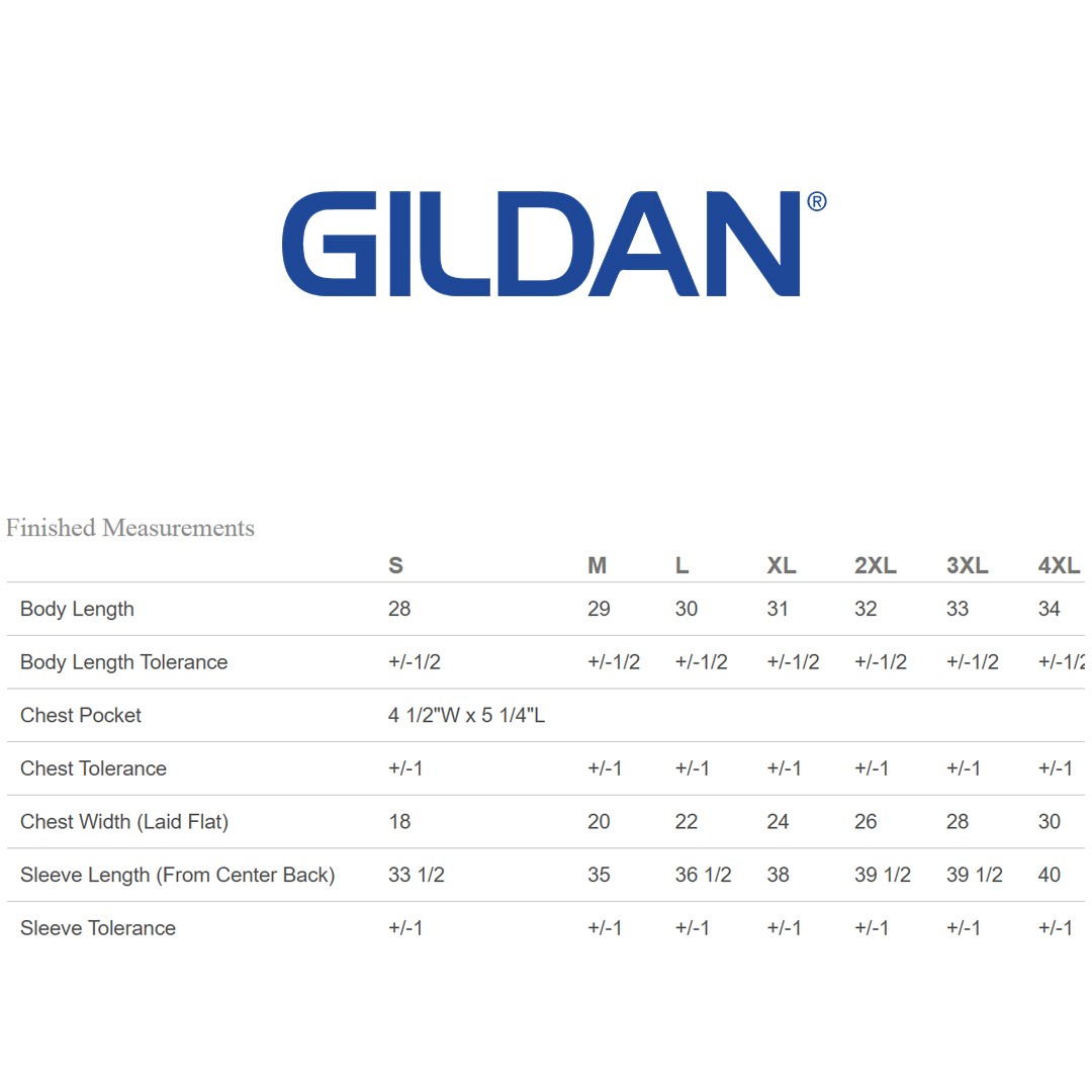 2 Pack Of Gildan G241 Adult Ultra Cotton T Shirt Long Sleeve Pocket T-Shirt gallery