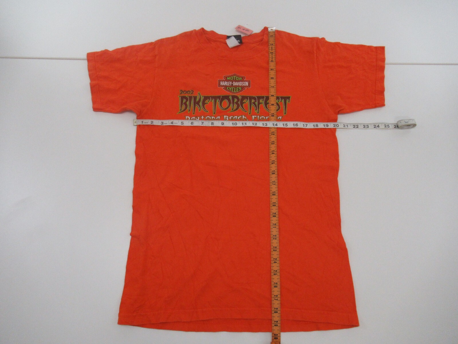 Harley Davidson Men's 2002 BIKETOBERFEST T-Shirt Size M #B120 gallery