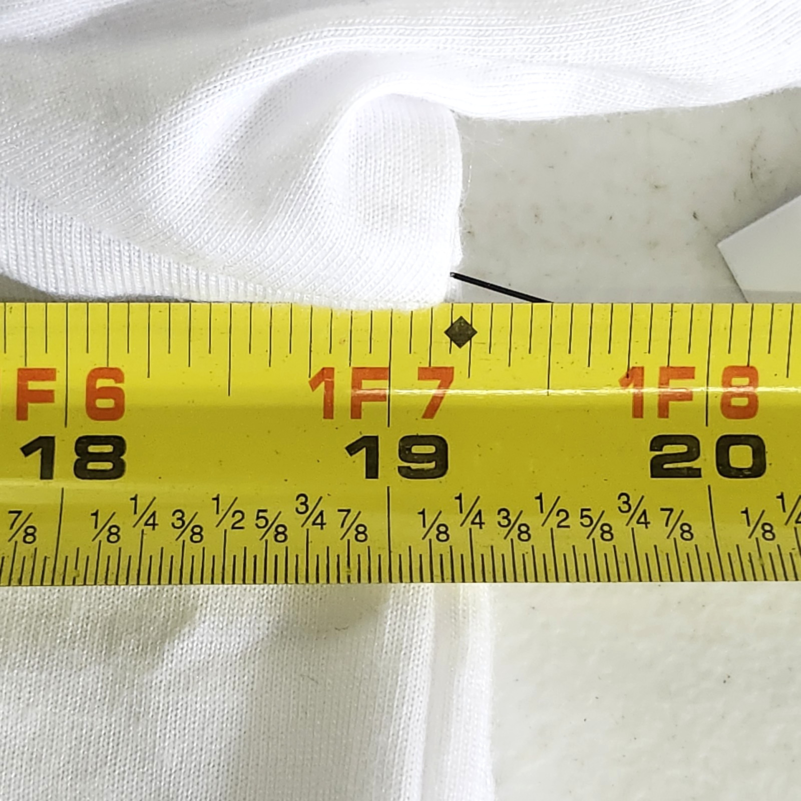 Men's T-Shirt Size Medium White Long Sleeve Athletic Works Moisture Wicking gallery