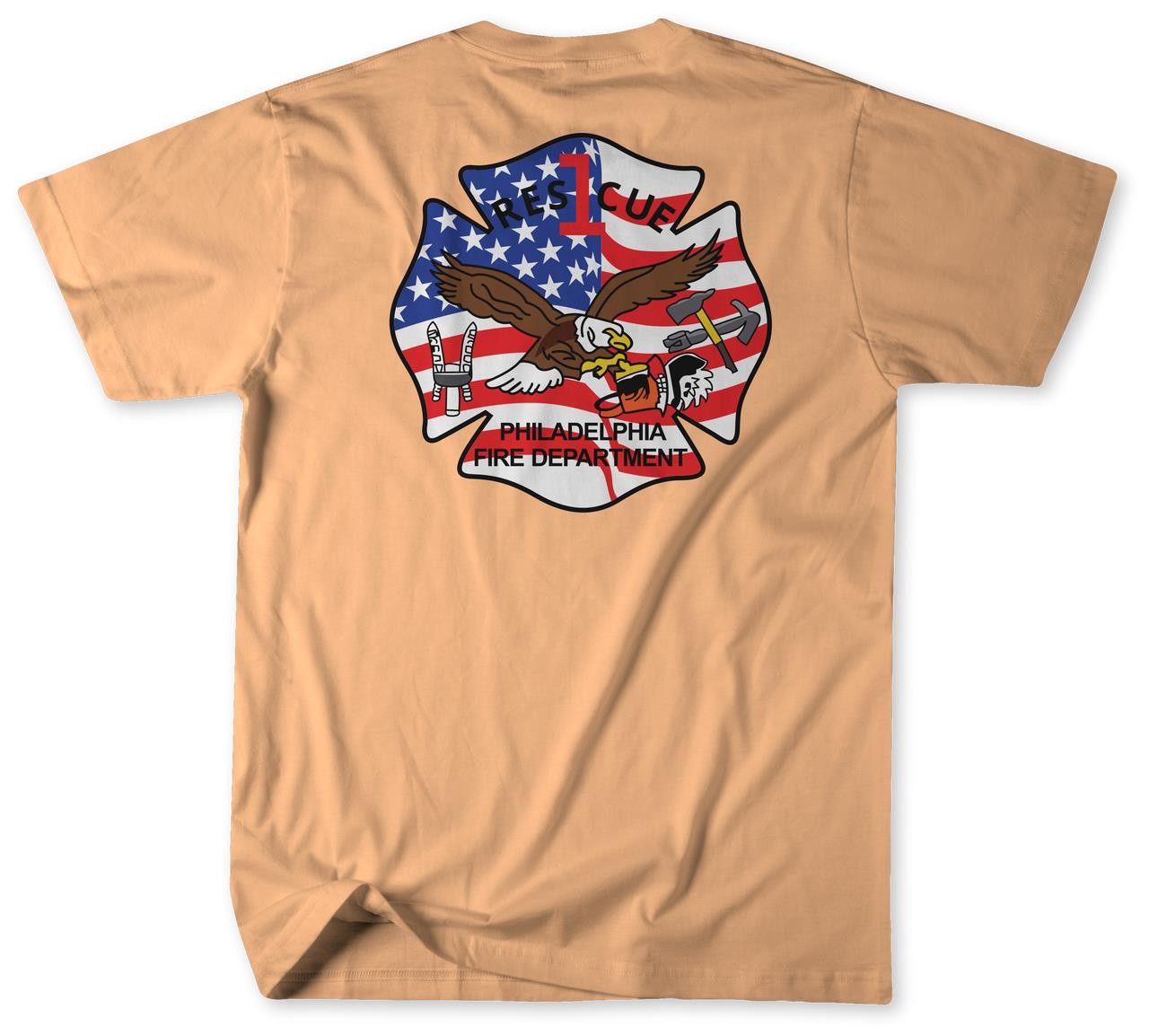 Unofficial Philadelphia Fire Department Engine 29, Rescue 1, and Medic 15 Shirt