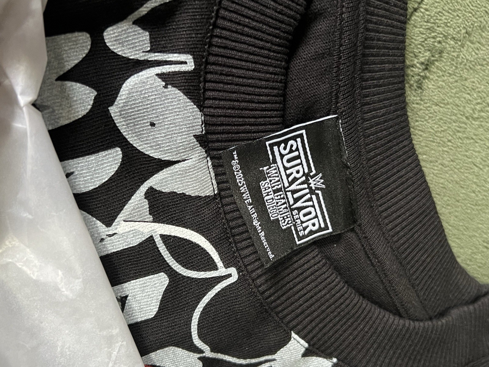Civil Regime CERO MIEDO AMERICAN CLASSIC OVERSIZED TEE IN BLACK - Size XL gallery