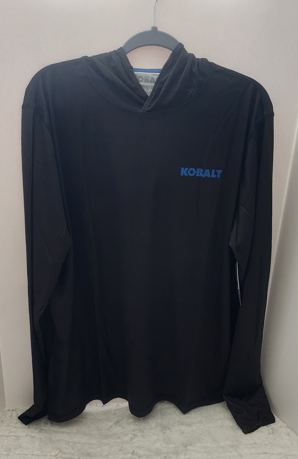 Kobalt Men Hooded Long Sleeve Black Large Shirt gallery