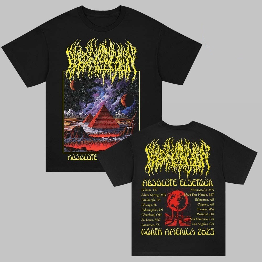 Blood Incantation Absolute Elsewhere North America Summer 2025Tour T-Shirt 20 gallery