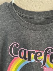 CARE BEARS Careful I’m Grumpy Graphic T-Shirt Size XL Ripple Junction Tshirt