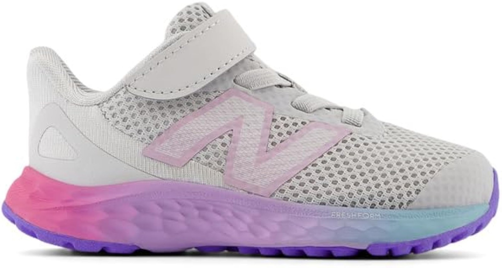 New Balance Kids Fresh Foam Arishi V4 Bungee Lace with Top Strap Running Shoe, G gallery