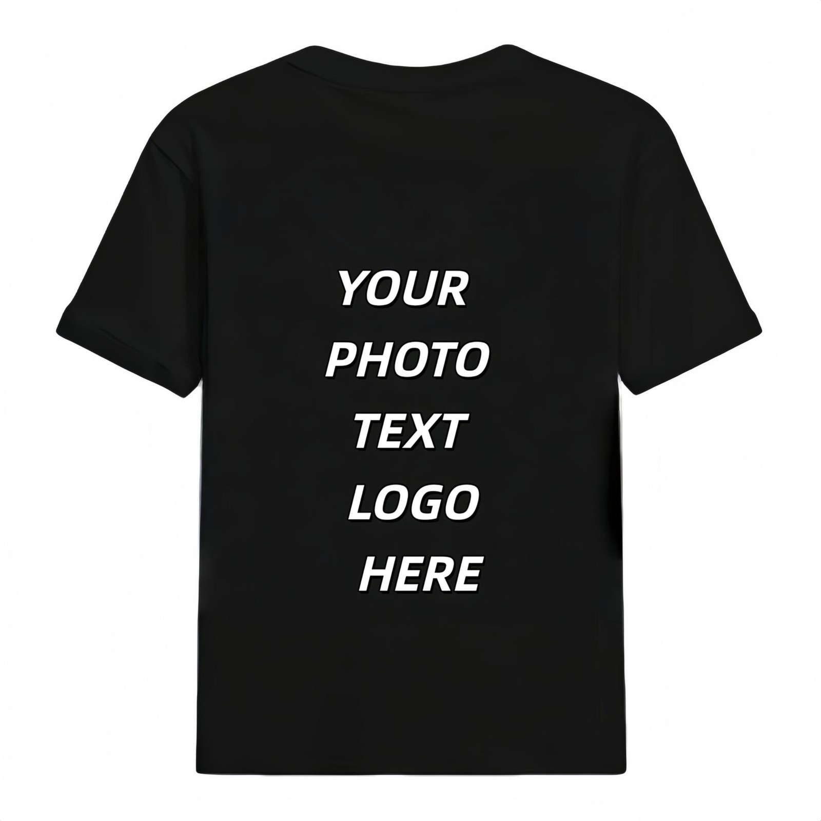 Custom Adult T-Shirt - Front & Back Print with Your Image - Personalized Design gallery