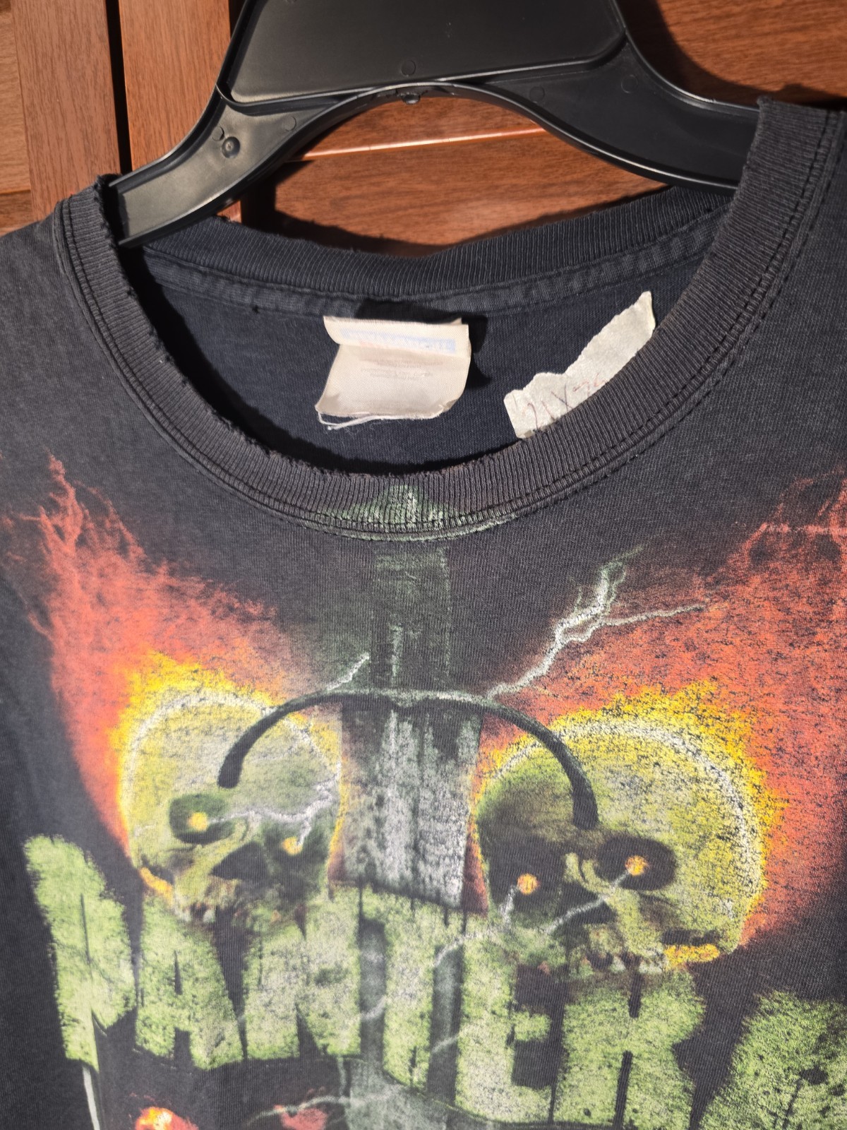 Vintage Distressed Pantera God Damn Electric Sleeveless T-Shirt gallery