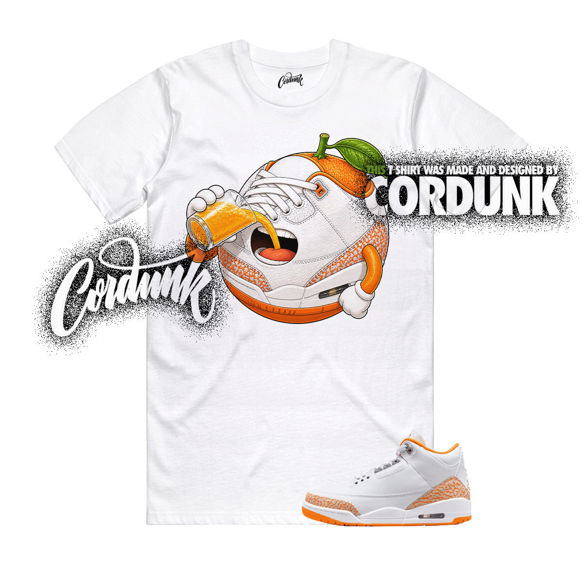 3 Orange Citrus White Cement Grey Multi Color 11 T Shirt Match ORNG2 gallery