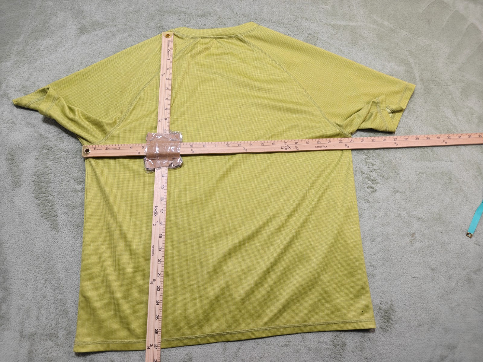 ZeroXposur Mens Tee XL Textured Hiking Gym Shirt Short Sleeve Green 46 Pit gallery