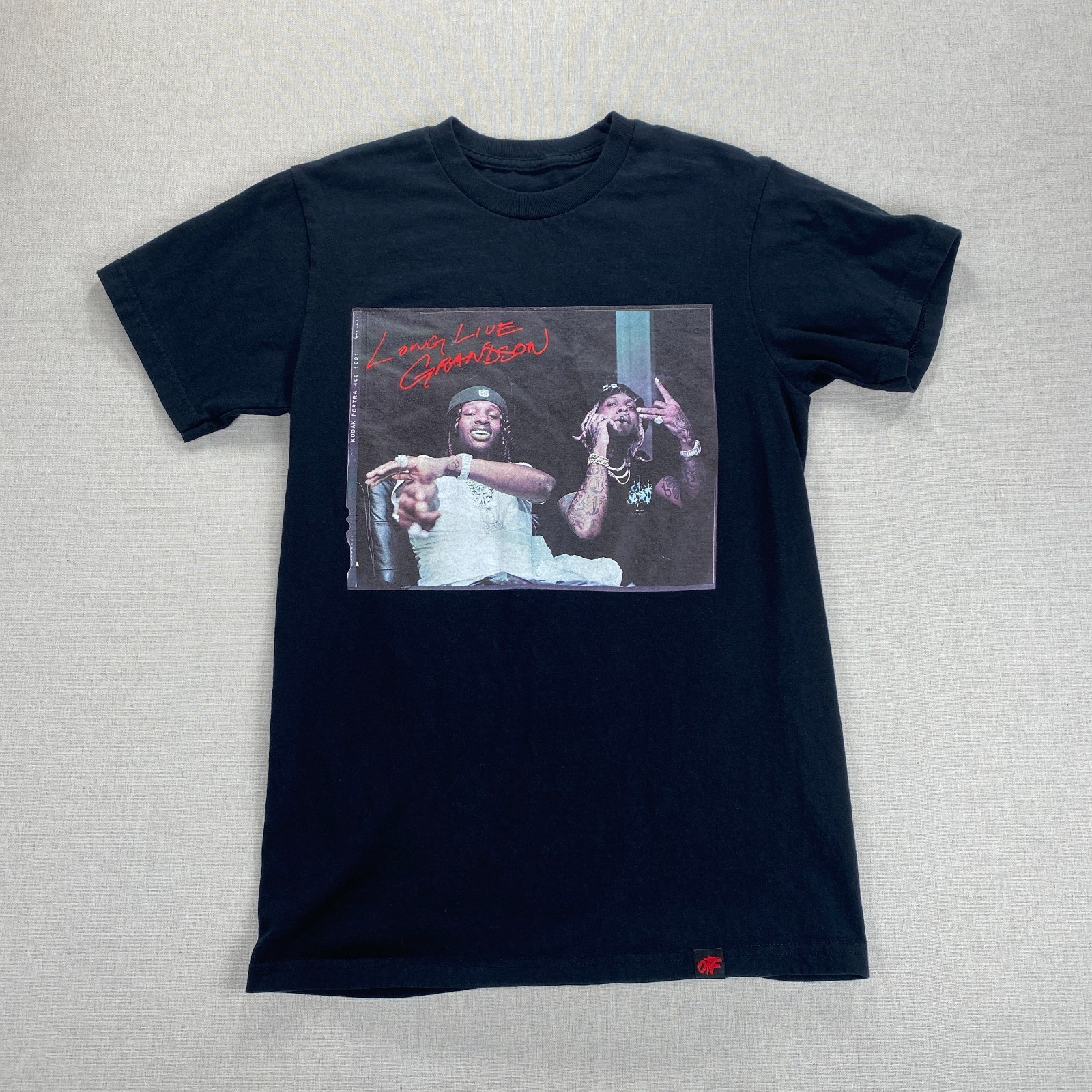 Lil Durk OTF The Voice Tracklist T-Shirt Mens Small Black Long Live Grandson
