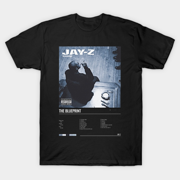 JAY-Z The Blueprint Album T-Shirt Vintage Hip Hop Rap Graphic Tee Rocafella Men gallery