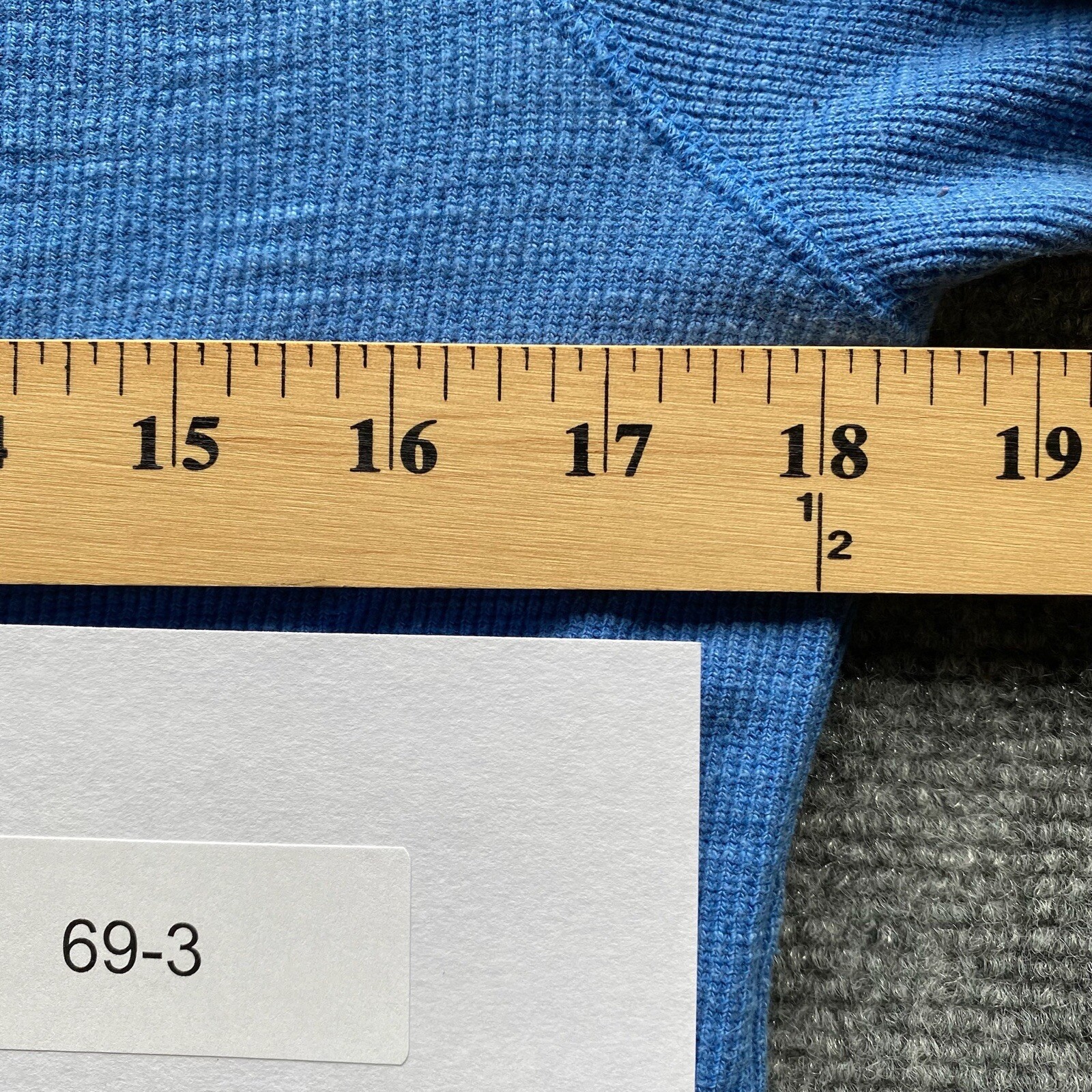 Urban Pipline Shirt Men Medium Blue Cotton Blend Long Sleeve Ribbed Cuff gallery