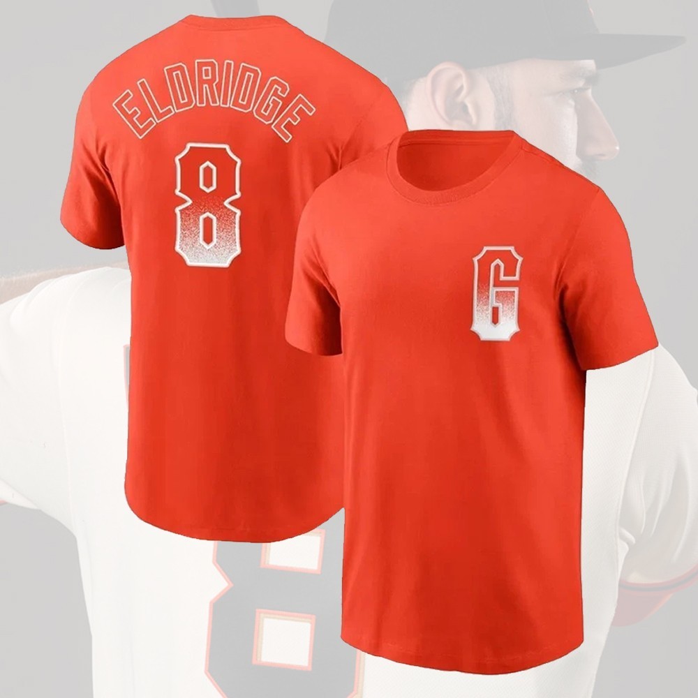 HOT 2026! Bryce Eldridge #8 San Francisco Team Name and Number Gift For Fan gallery