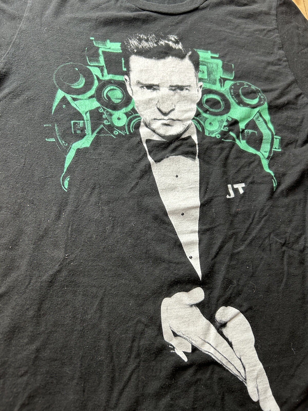 justin timberlake 20/20 experience Tour 2013-2014 Concert Shirt Size small S gallery
