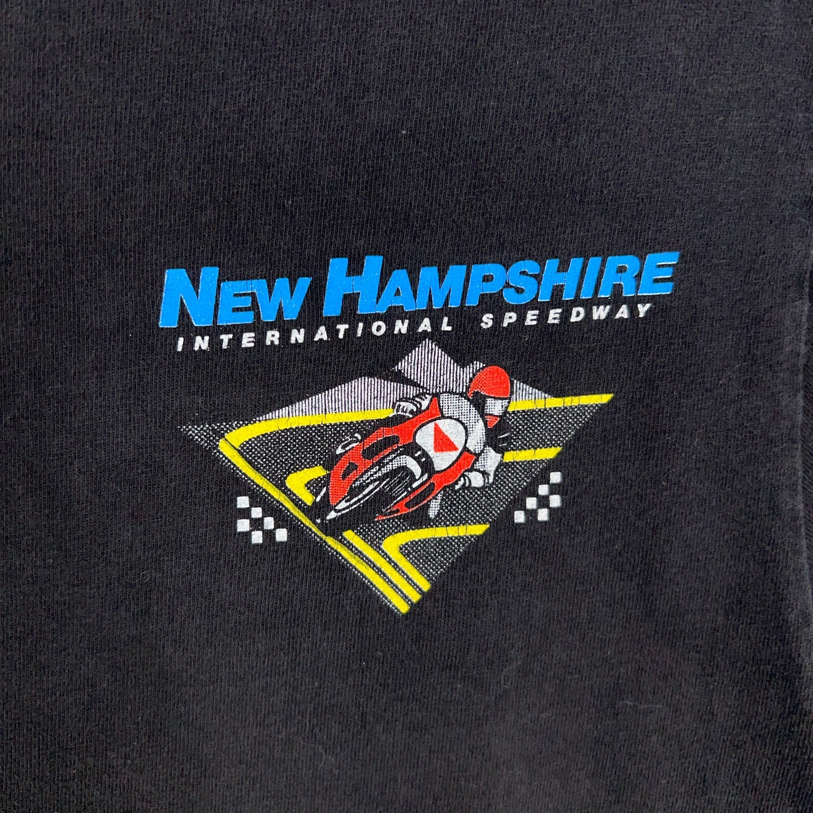 Vintage Loudon Classic Shirt Mens Medium New Hampshire Speedway Single Stitch 92 gallery