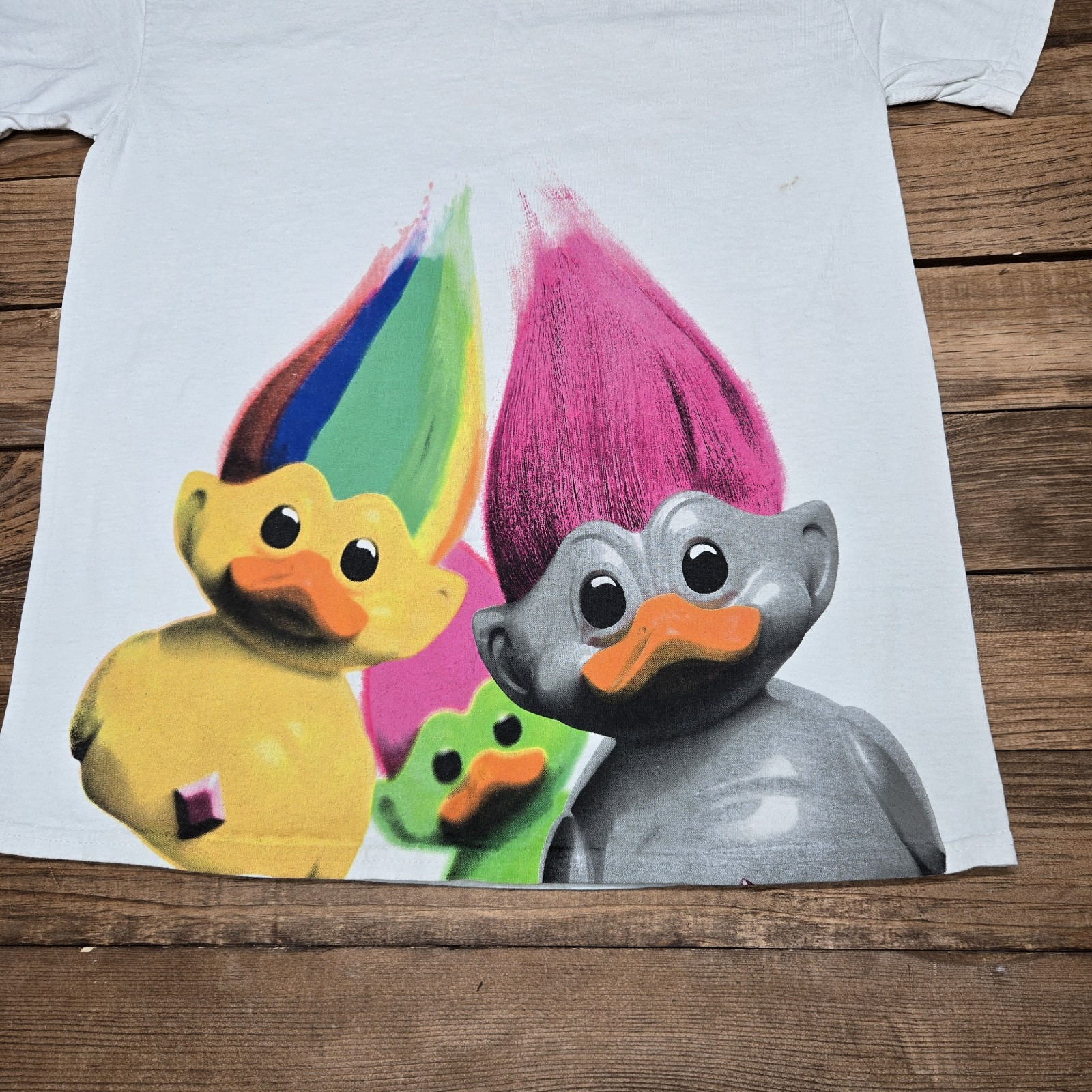 Trolls True Harmony With Many Colourful Trolls Tubbz T-Shirt Medium gallery