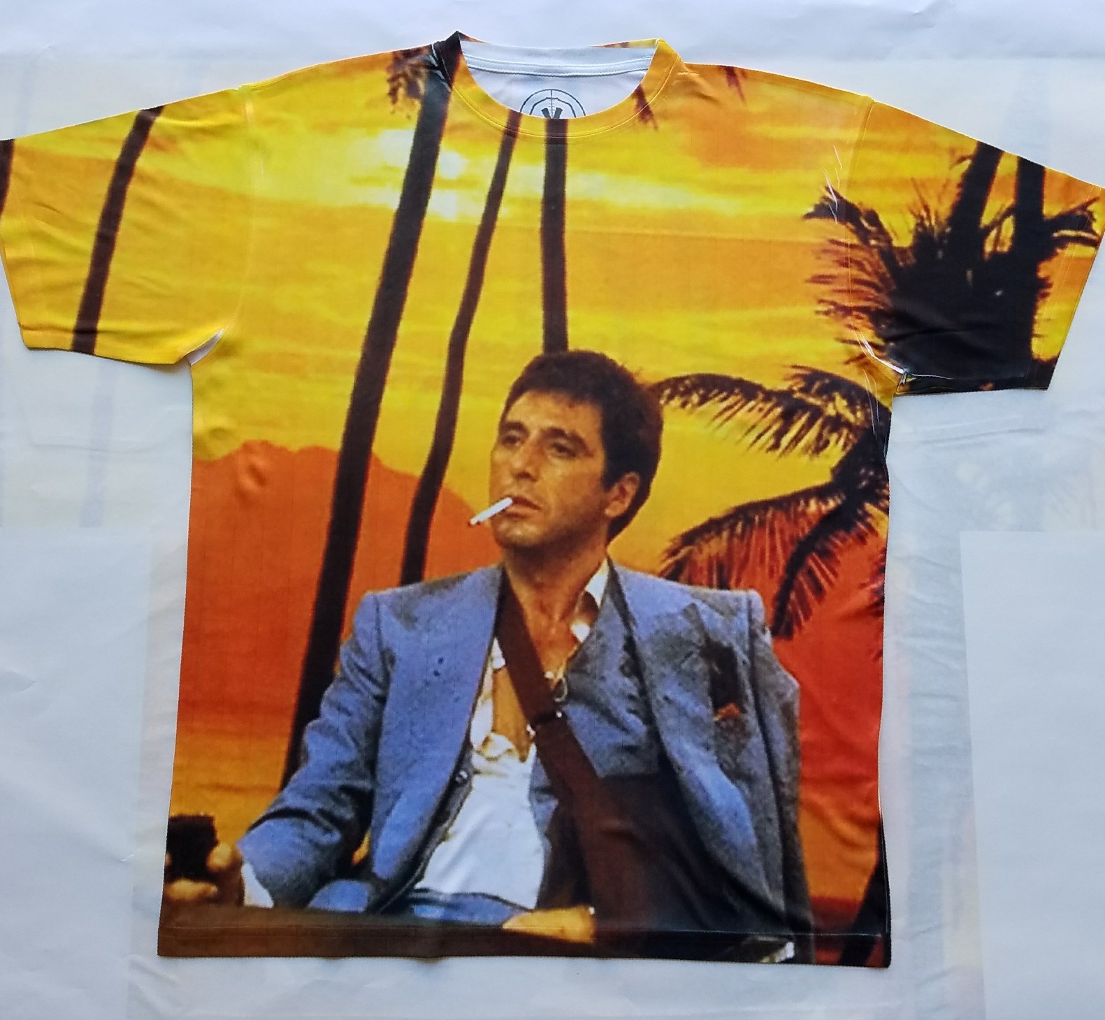 Scarface Frank's Office T shirt Miami south beach 80s tony montana gallery