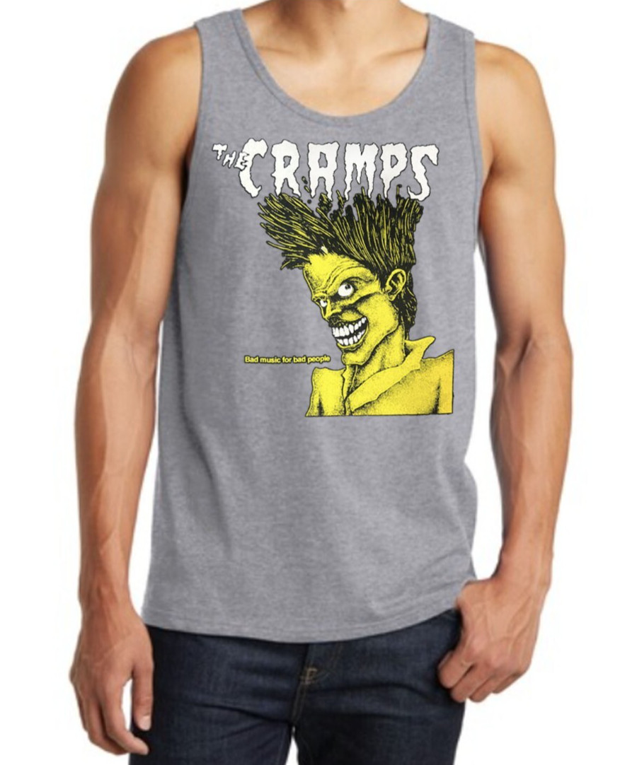 The Cramps Rock Band Black Tank Top (Various Colors) gallery