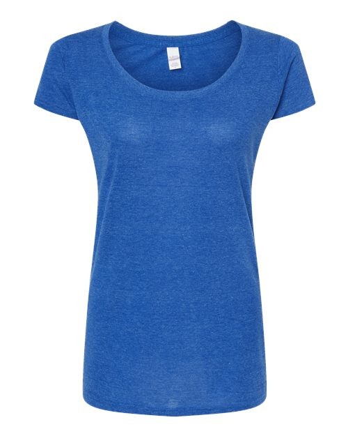 Tultex Women's Poly-Rich Scoop Neck T-Shirt gallery