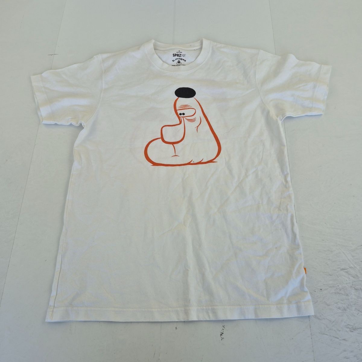 Uniqlo SPRZ NY T-Shirt Medium White Mens Cotton Short Sleeve Pullover gallery