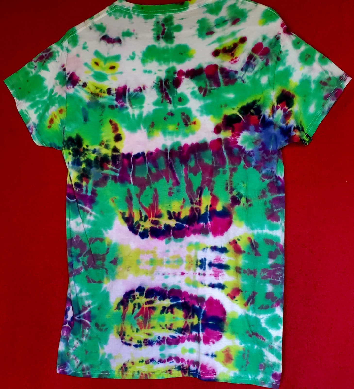 HANES SIZE MEDIUM 100% Cotton Tye Dyed Shirt Pre-washed WON'T FADE VERY SOFT gallery