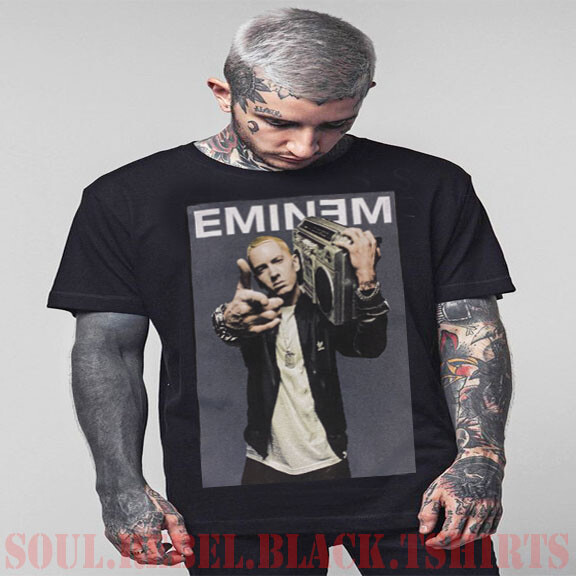 EMINEM (RADIO) RAP HIP HOP T SHIRTS MEN'S SIZES gallery