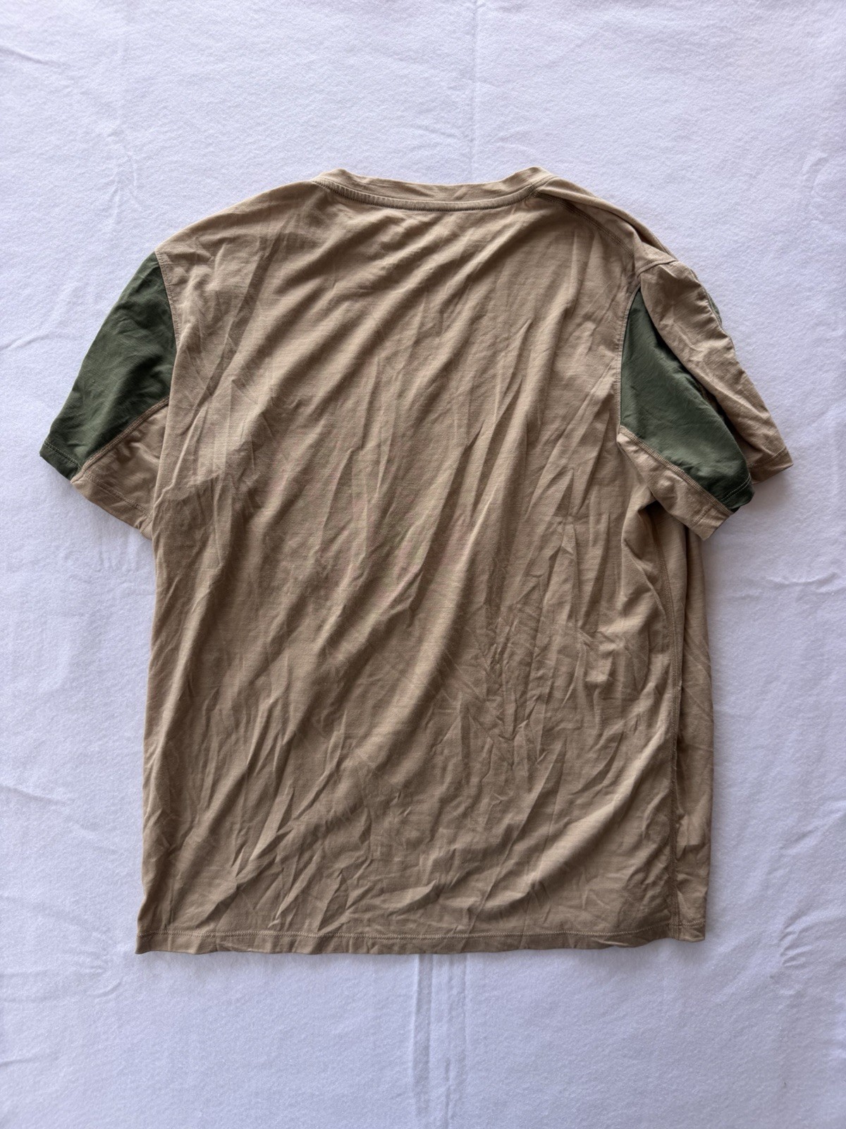 Ibex Mens Journey Merino Wool Weightless T Shirt Size XL Short Sleeve Brown gallery