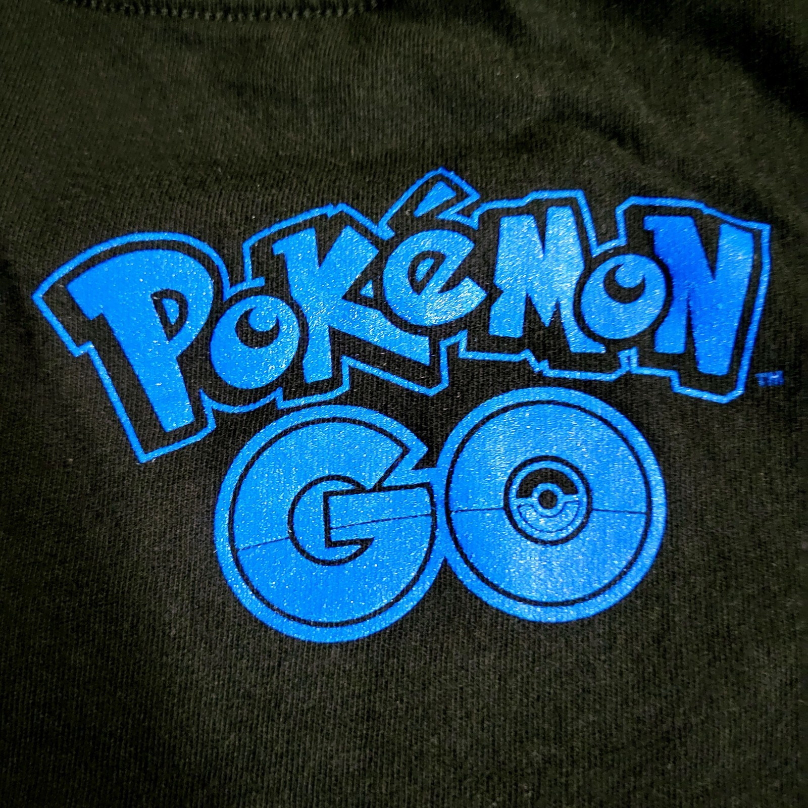 Pokemon Go Team Mystic Official Licensed Pokemon Center Tee Shirt Size L Black gallery