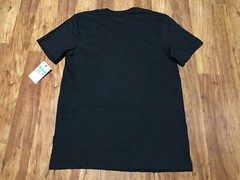MENS MEDIUM – NEW Nike Just Do It Swoosh Black Cotton T-Shirt HJ0497 010