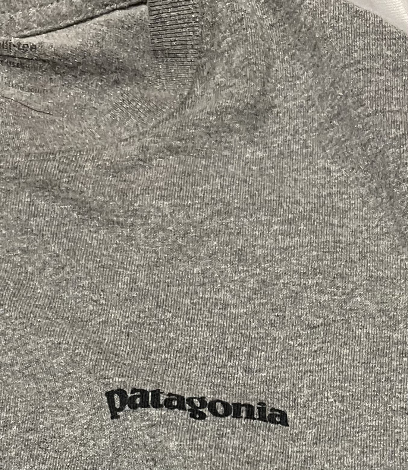 Patagonia Cotton Logo T-Shirt Gray ( Small gallery