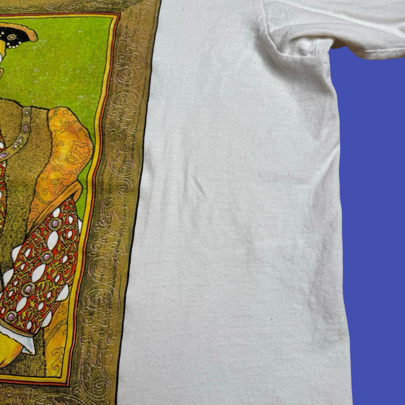 1995 The Simpsons Homer The VIII King T Shirt White 2 Sided Cartoon Vintage gallery