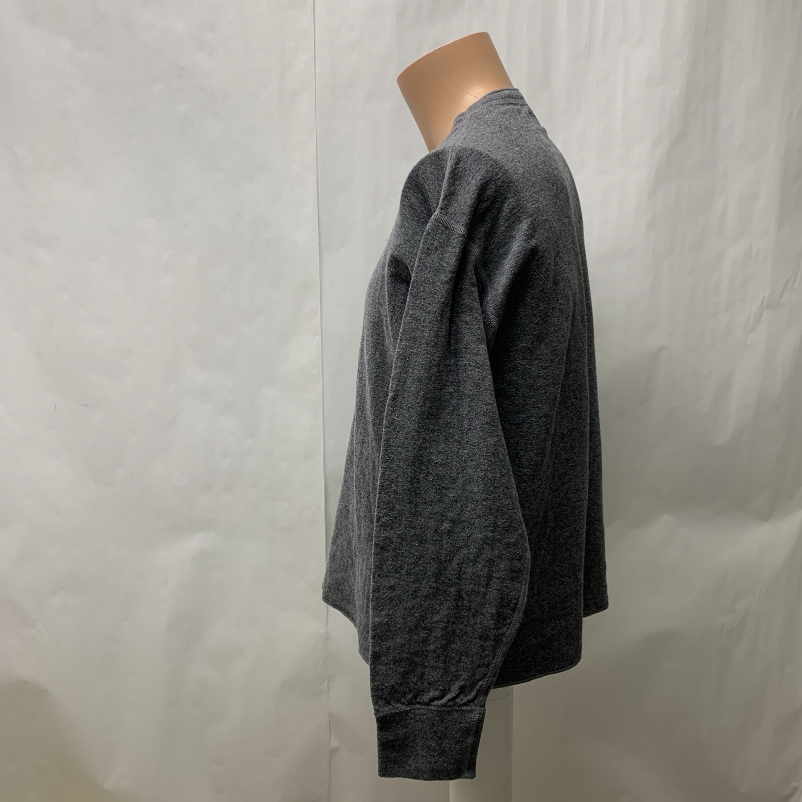 L L Bean mens large reg 2 Layer Shirt Crewneck Long Sleeve Cotton Wool Nylon gallery