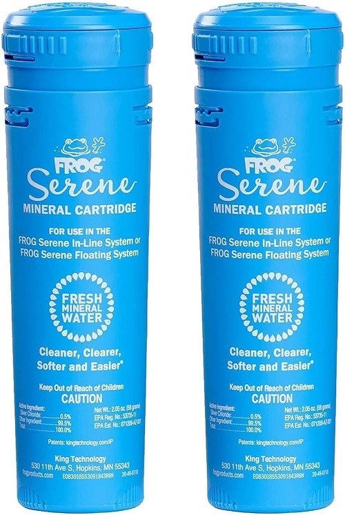 SPA FROG Mineral Cartridge For FROG Serene Floating Sanitizing System, 2 Pack