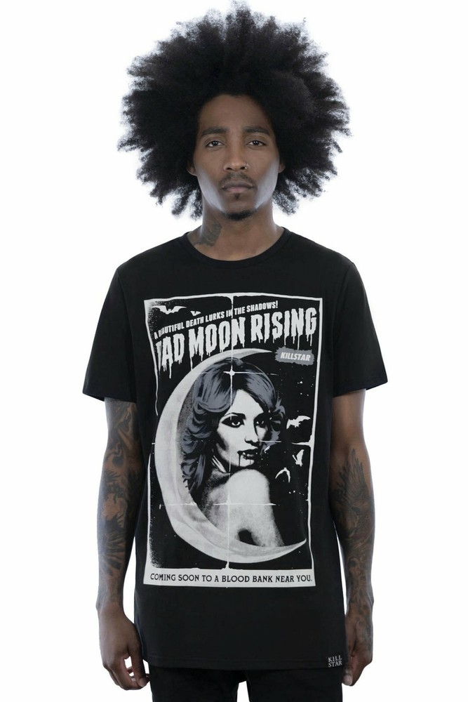 Killstar Bad Moon Rising Vampire bats Gothic Witch Punk Emo T Shirt KSRA002310