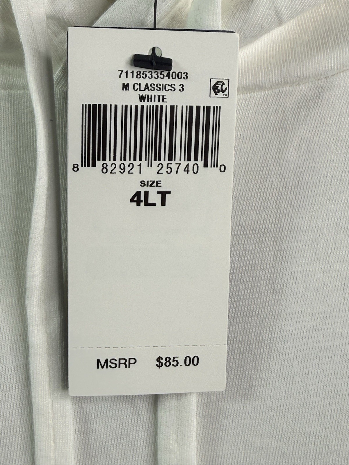 Polo Ralph Lauren Polo Bear White Jersey Hooded Long Sleeve T Shirt Mens 4XLT gallery